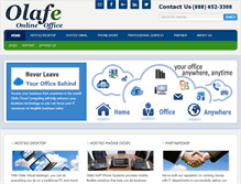 Tablet Screenshot of olafe.com